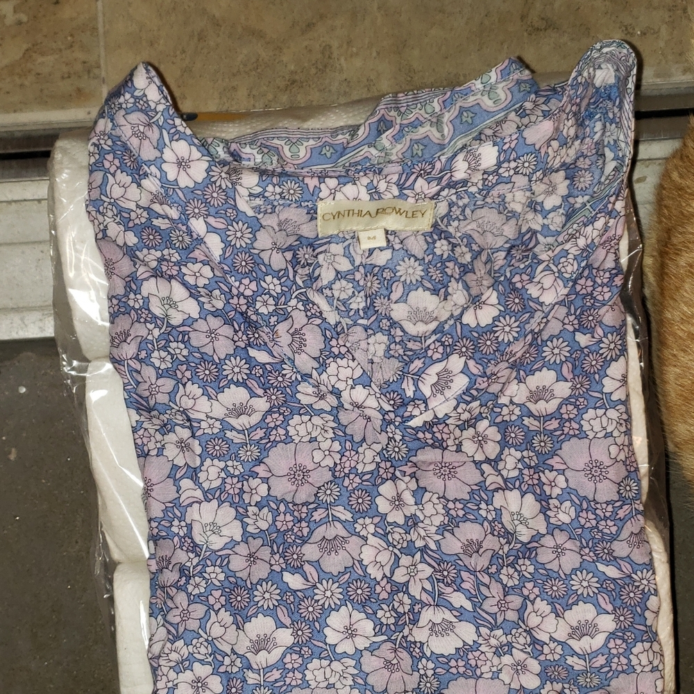 Cynthia Rowley Boho Top Boho-Beautiful! - Picture 9 of 11